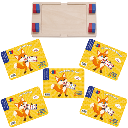 Foxino 2-3 Yaş 5 Kart Setli Başlangıç Seti