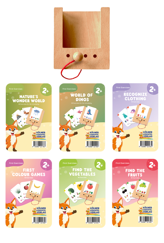 2 Yaş ve üzeri için Puncho Başlangıç Seti (6 Kart Seti)