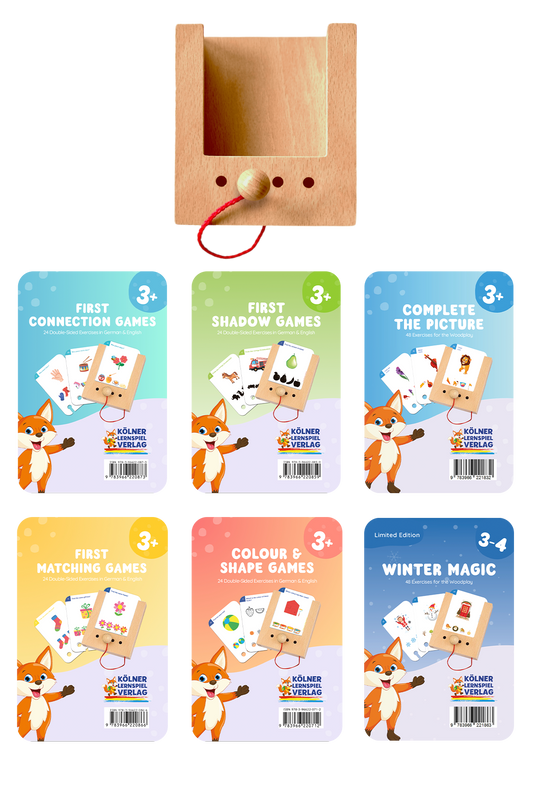 3 Yaş ve üzeri için Puncho Başlangıç Seti (5 Kart Seti)