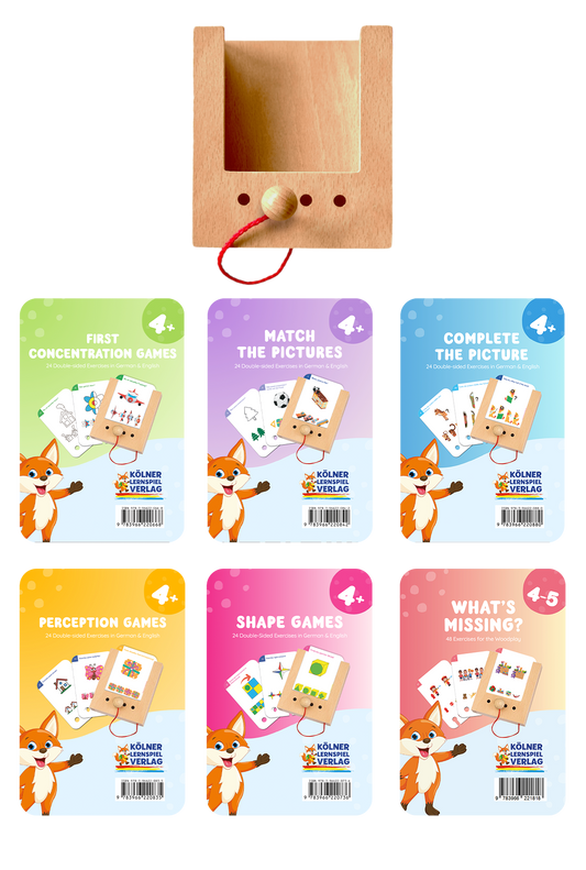 4 Yaş ve üzeri için Puncho Başlangıç Seti (6 Kart Seti)