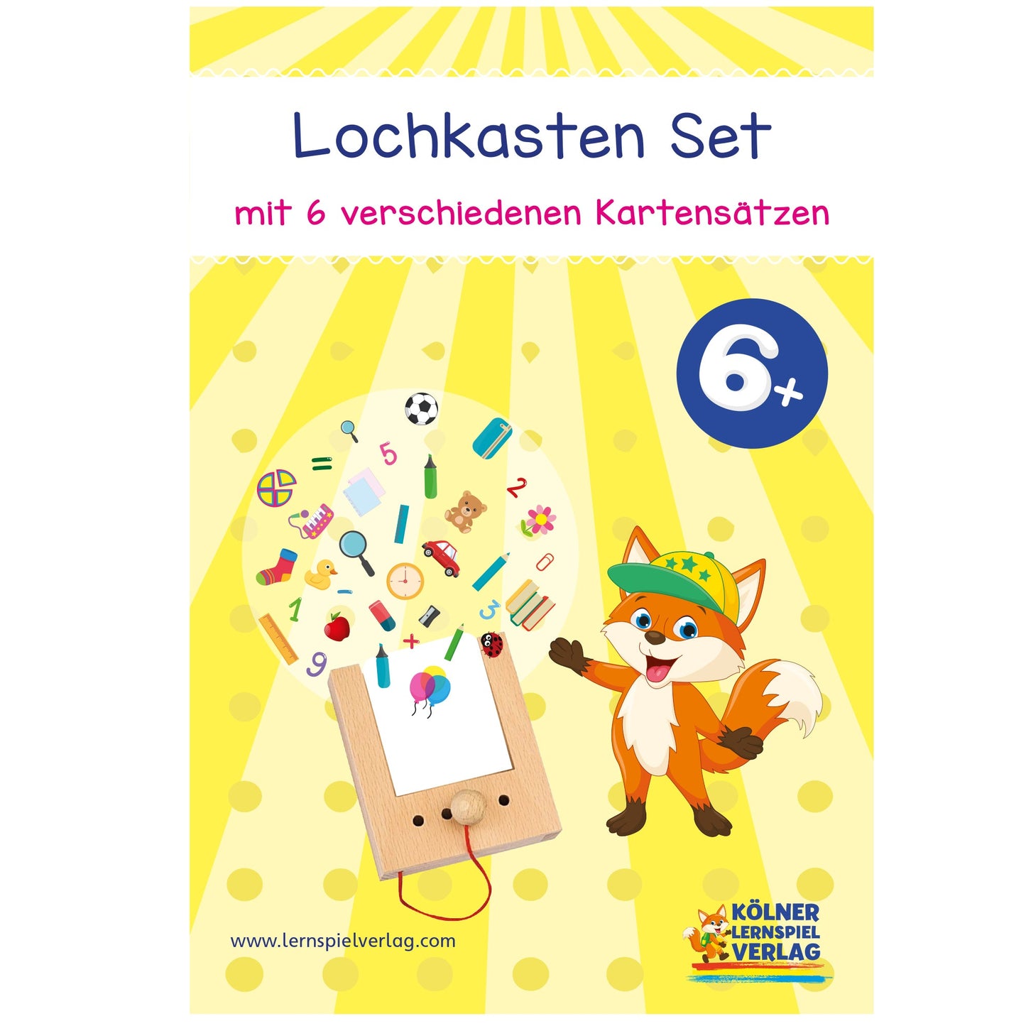 6 Yaş ve üzeri için Puncho İlkokul Başlangıç Seti (6 Kart Seti)