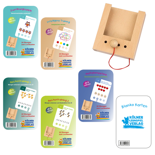 6 Yaş ve üzeri için Puncho İlkokul Başlangıç Seti (6 Kart Seti)