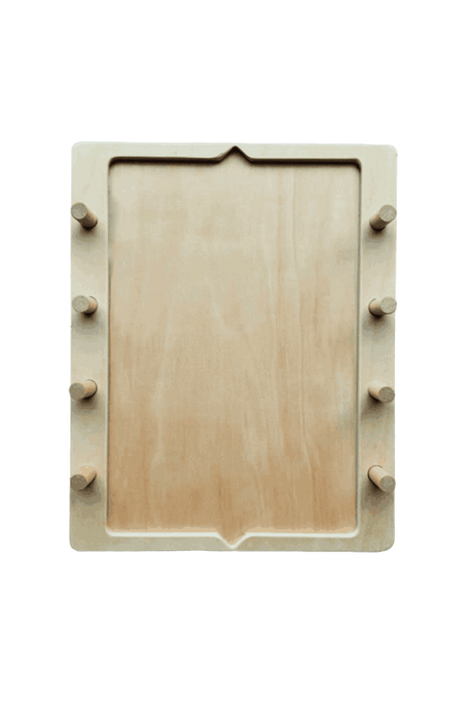 Lastik Bantlar dahil Lemo Ahşap Çerçeve