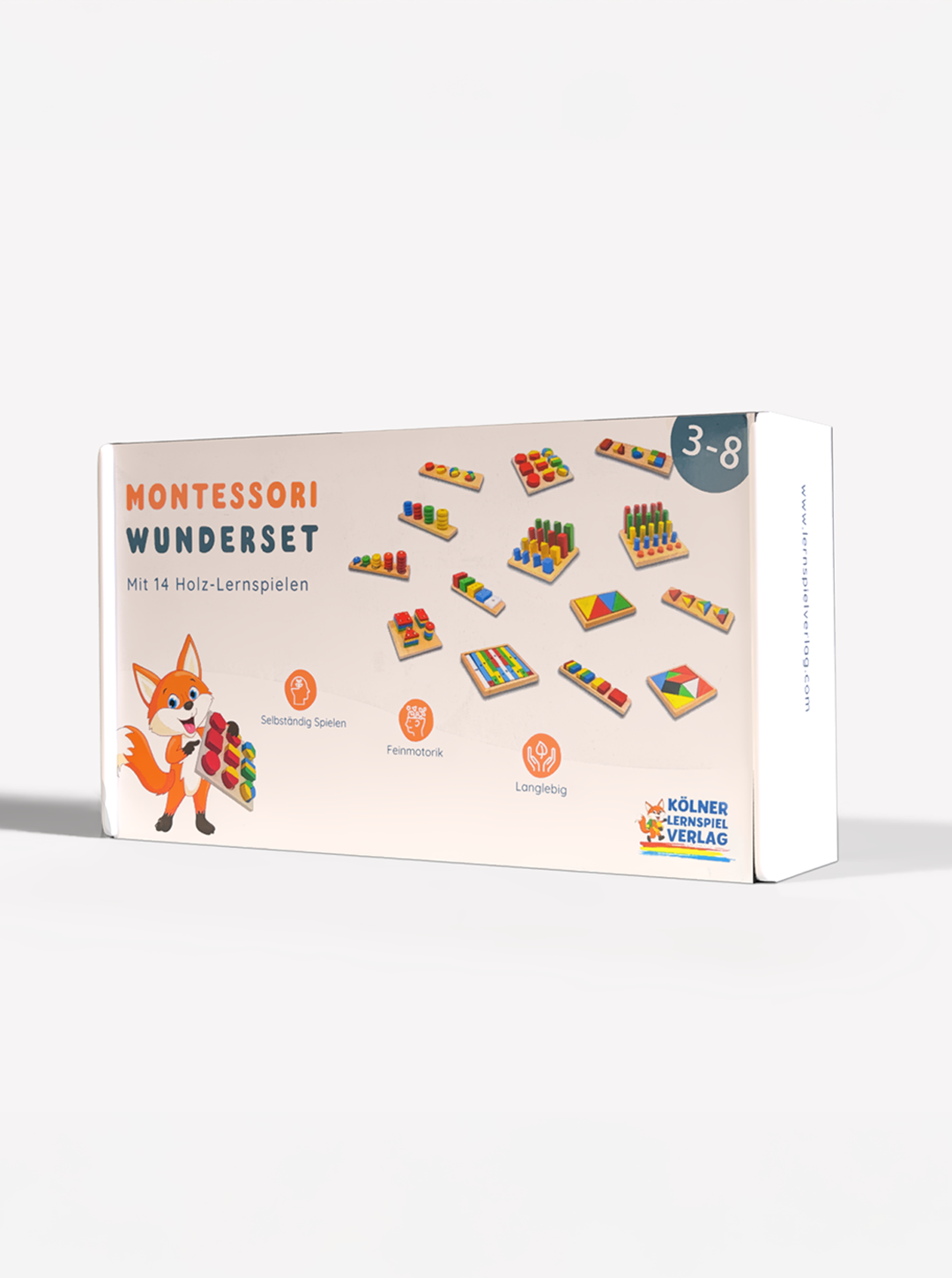 Montessori Ahşap Eğitici Oyuncak Seti – 14 Parça