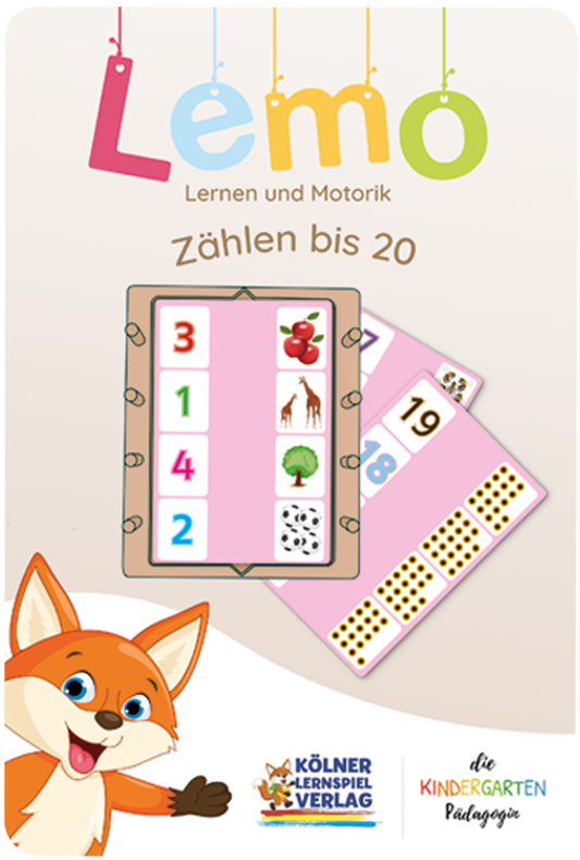 Lemo 20'ye kadar Sayalım Kart Seti (5 Yaştan itibaren)