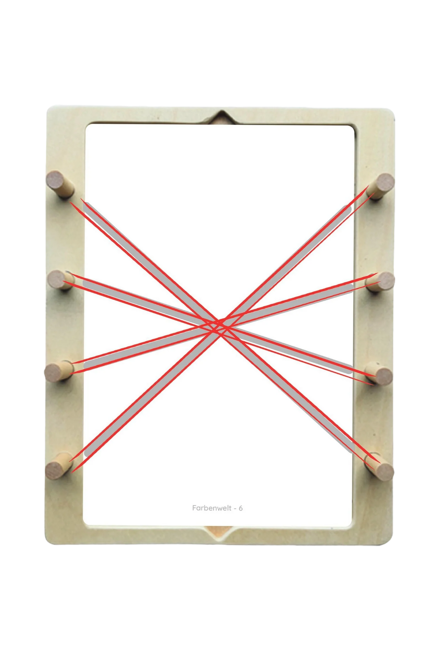 4 Yaş ve üzeri için Lemo Başlangıç Seti: Ahşap Çerçeve + 4 Kart Seti